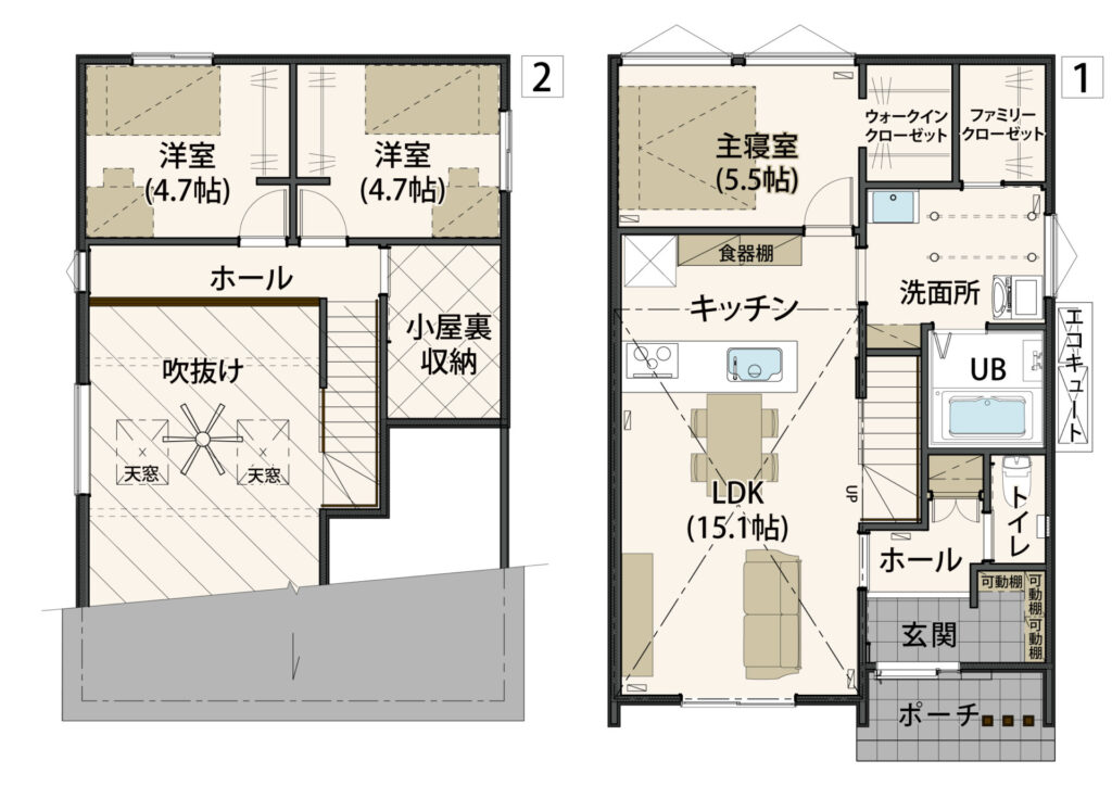 10号地間取り図